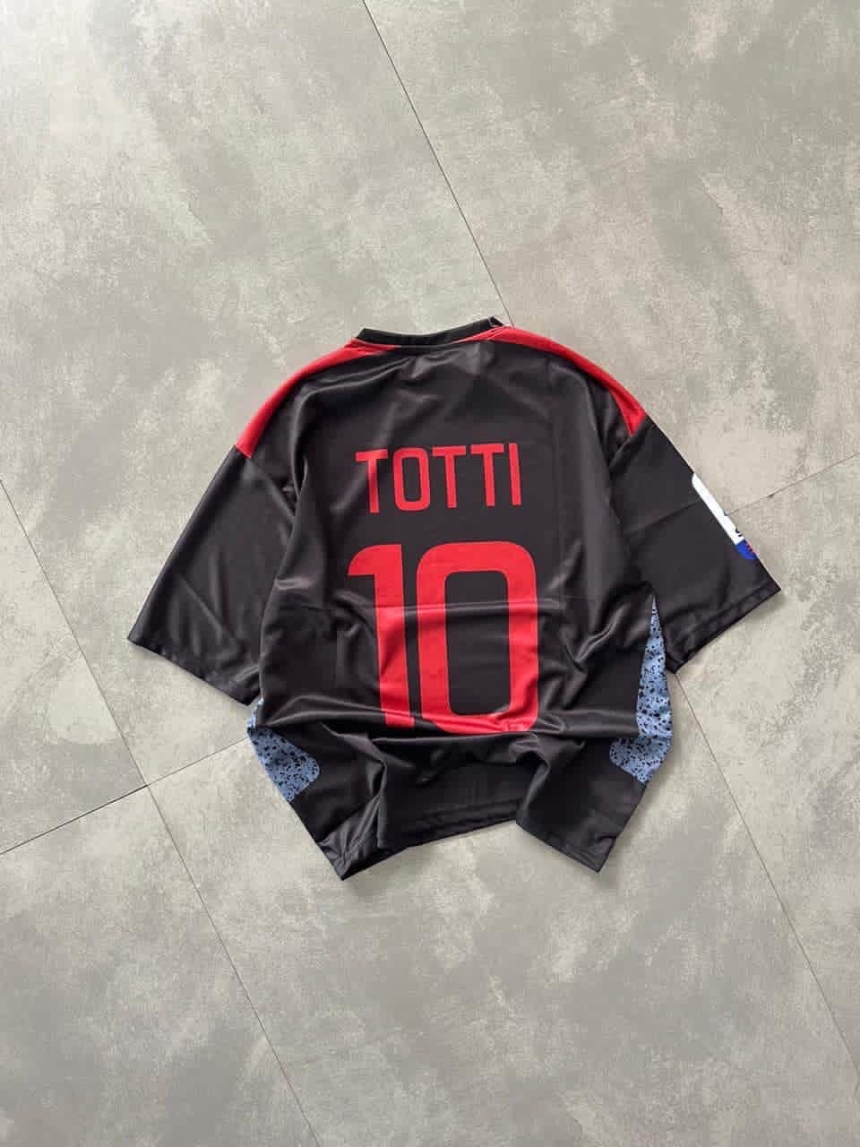 Totti 10 Black Jersey — jerseys available at 2ND EXIT, Palakkad